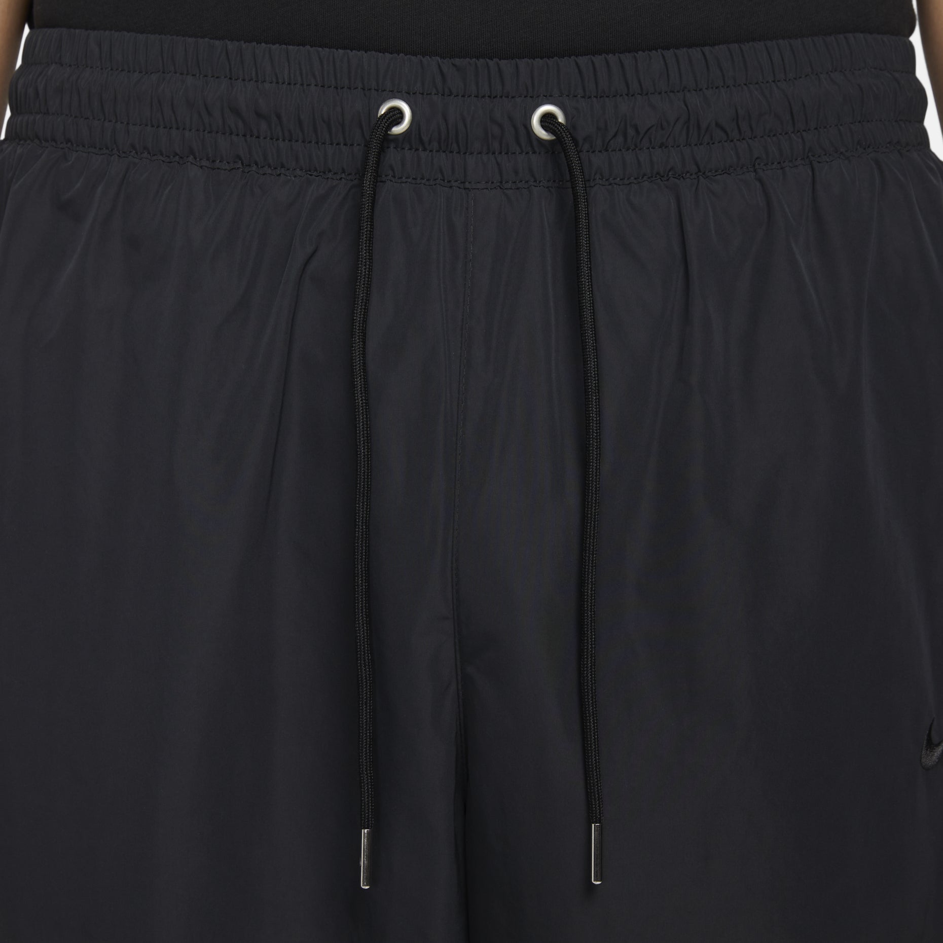 Nike Swoosh Woven Pants Asia Sizing 'Black' FB7881-010