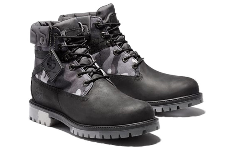 Timberland Heritage EK+ 6 Inch Waterproof Boot 'Black Camouflage' A29P70011