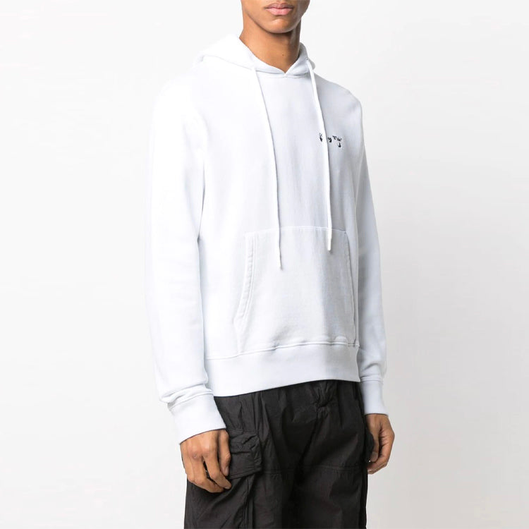 Men's Off-White SS21 Logo Drawstring White OMBB034R21FLE0010110