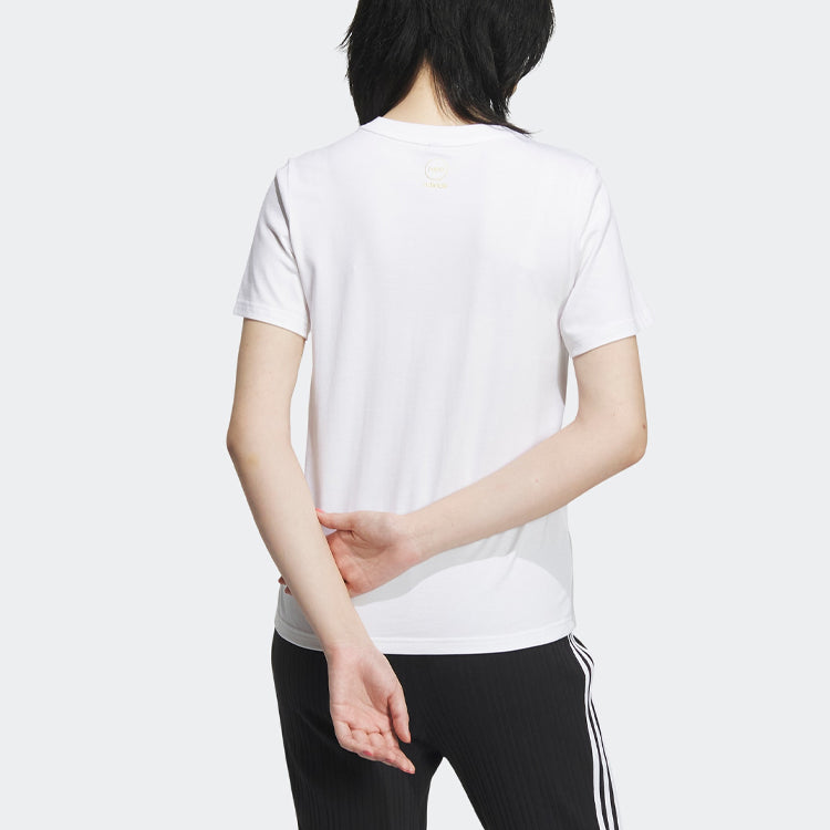 (WMNS) adidas NEO OFF DUTY Vibe Collective T-Shirts 'White' IA5342