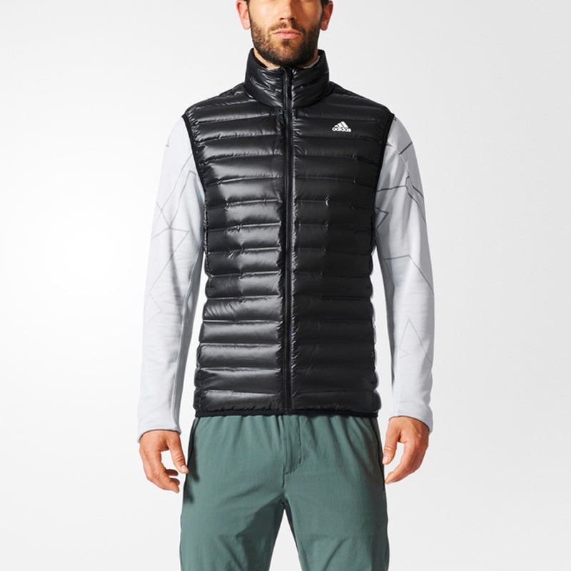 adidas Varilite Vest Casual Sports Stand Collar Vest Black BS1563