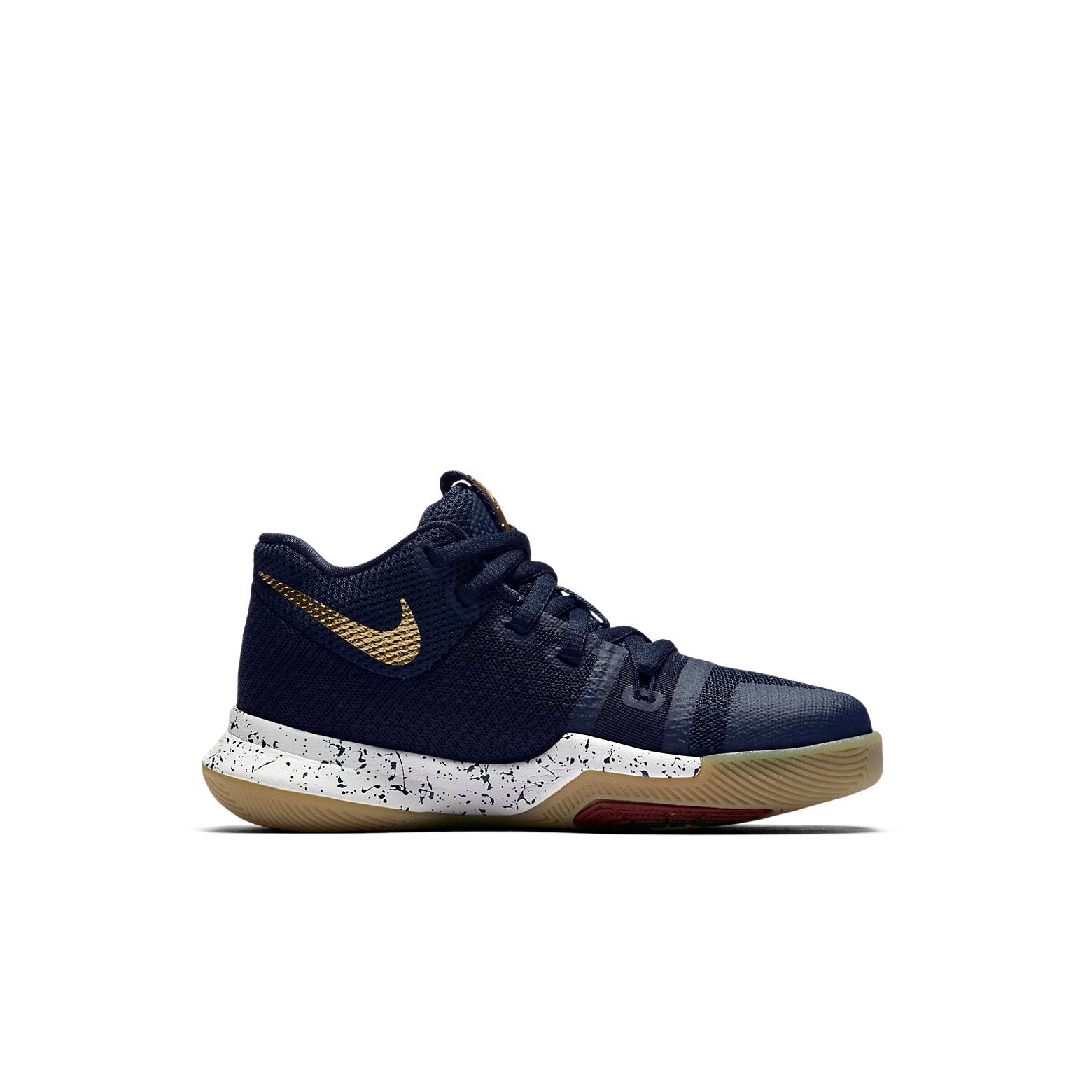 (PS) Nike Kyrie Irving 3 'Obsidian Metallic Gold Summit White' 869985-400