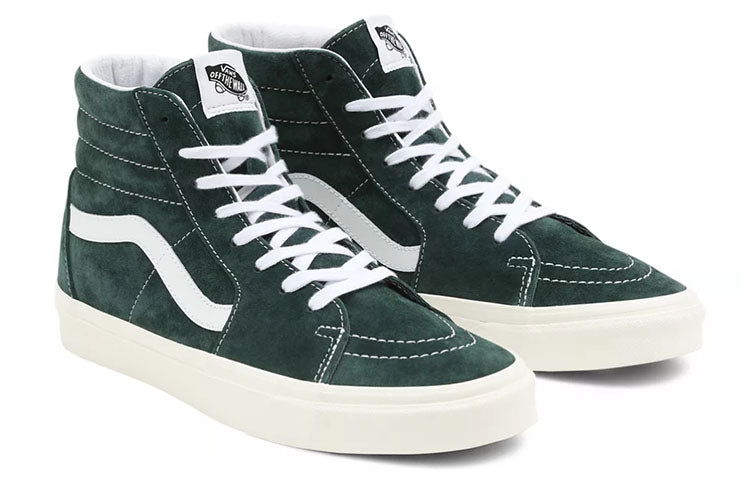 Vans Unisex Pig Suede SK8-HI Sneakers Green VN0A5JMJ94T