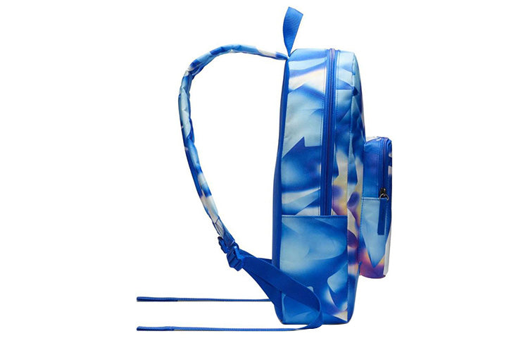 (GS) Nike Classic All Over Print Backpack 'Blue White' BA6189-420
