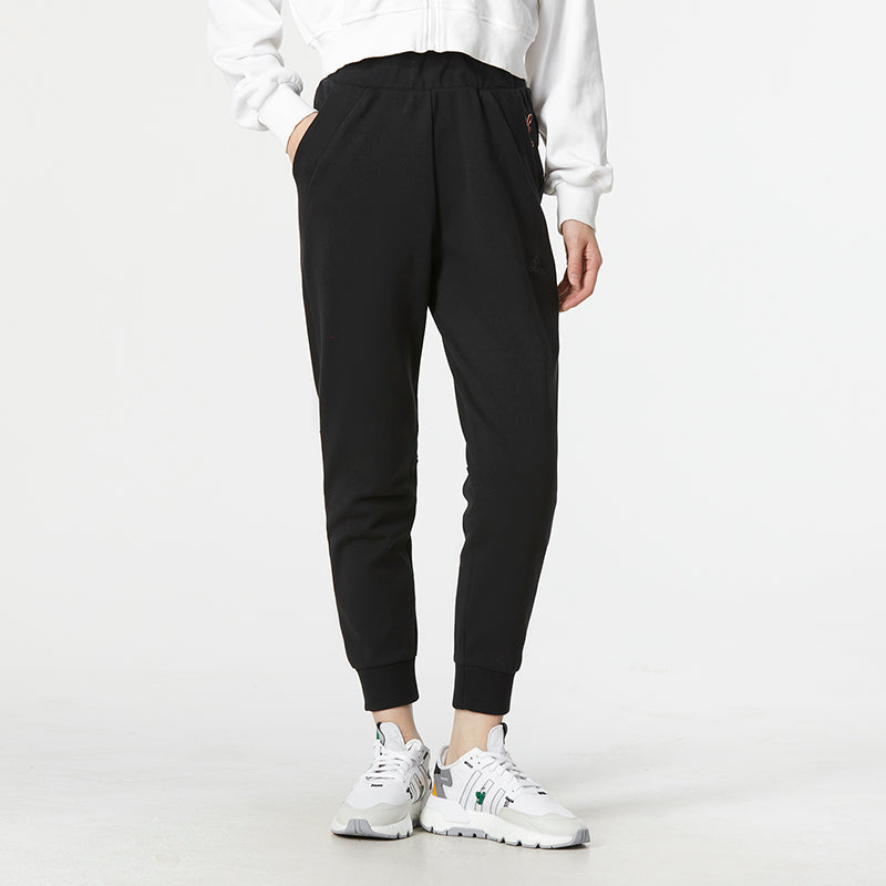 (WMNS) adidas Knit Pants 'Black' HZ3001