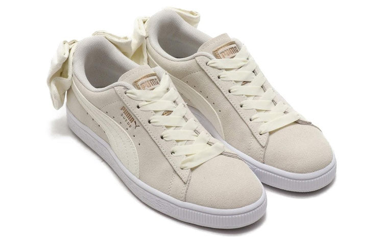 (WMNS) PUMA Suede Bow 'Whisper White' 366779-02