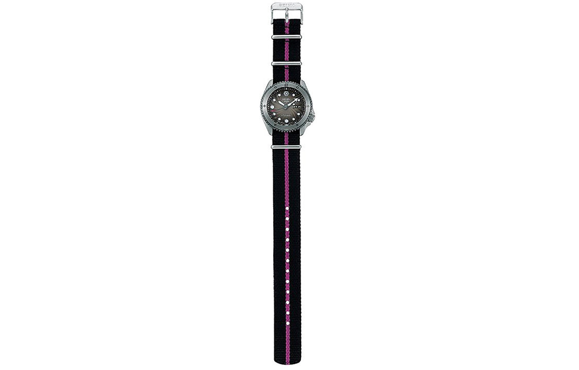 SEIKO Naruto Series Limited Crossover Mechanical Watch Black SBSA087