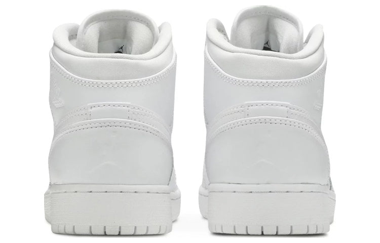 (GS) Air Jordan 1 Retro Mid 'White' 554725-110