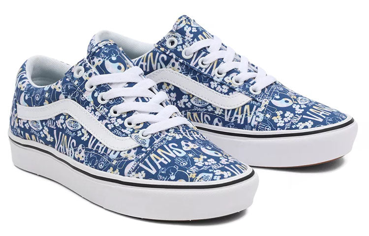 Vans Pastel Tie Dye Comfycush Old Skool 'Blue White' VN0A5DYCB1Y