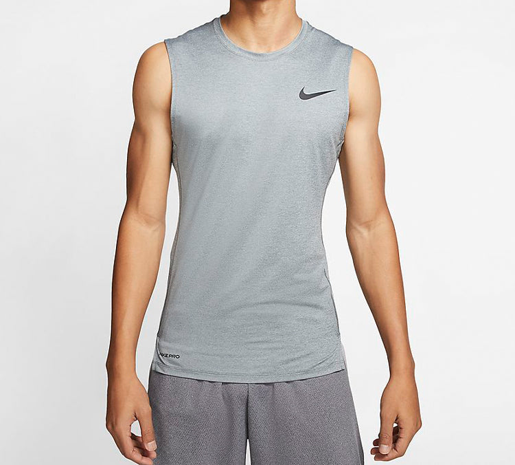Nike Pro Sleeveless Training Tight Vest Gray BV5601-085