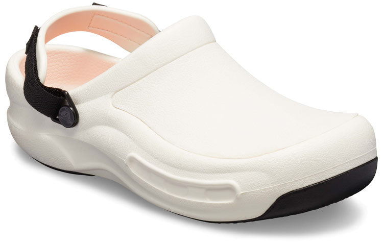 Crocs Bistro Pro Literide Clogs 'White Black Orange' 205669-100