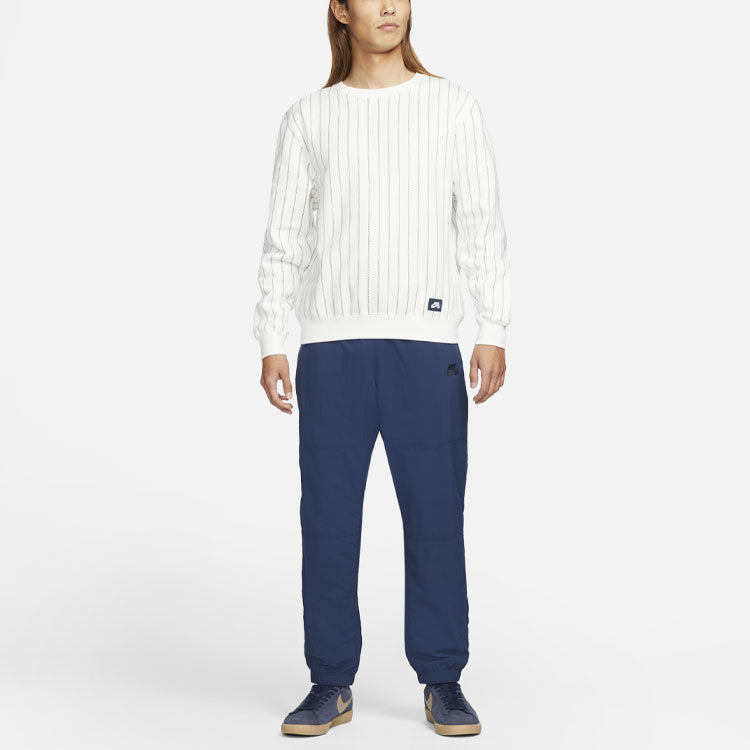 Nike Unisex SB Skateboard Round-neck Sweatshirt White DH2637-133