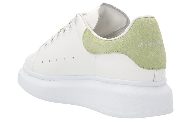 (WMNS) Alexander McQueen Oversize Sole Shoes 'White Lime Green' 719412WHGP78966