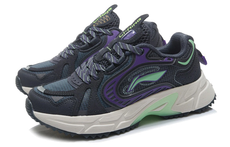 (WMNS) Li-Ning Shiguang 'Dark Grey Purple' ARLR012-3