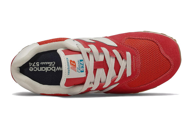 (GS) New Balance 574 'Rainbow Pack - Team Red' GC574HA2