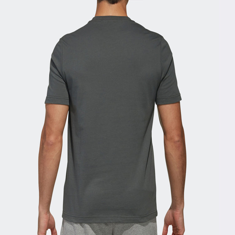 adidas Wj Ss Logo Sports Round Neck Short Sleeve Green DY8746