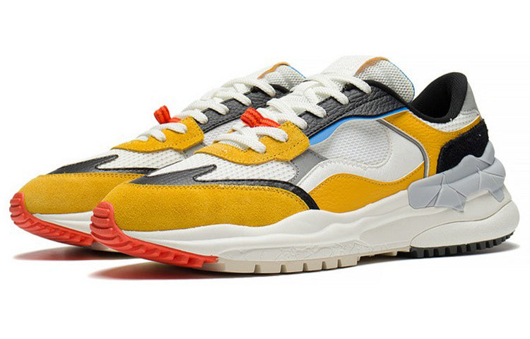 Li-Ning Counterflow Casual Shoes 'White Yellow Black' AGLS157-2