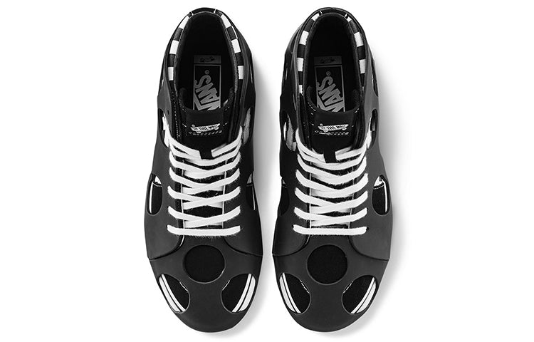 Vans SK8-HI Cage VLT LX 'Polka Dot Checkered - Black' VN0A5FBW2UG