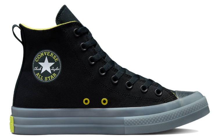 Converse Chuck Taylor All Star CX Fleece Lined High 'Black Lime Twist' 170997C