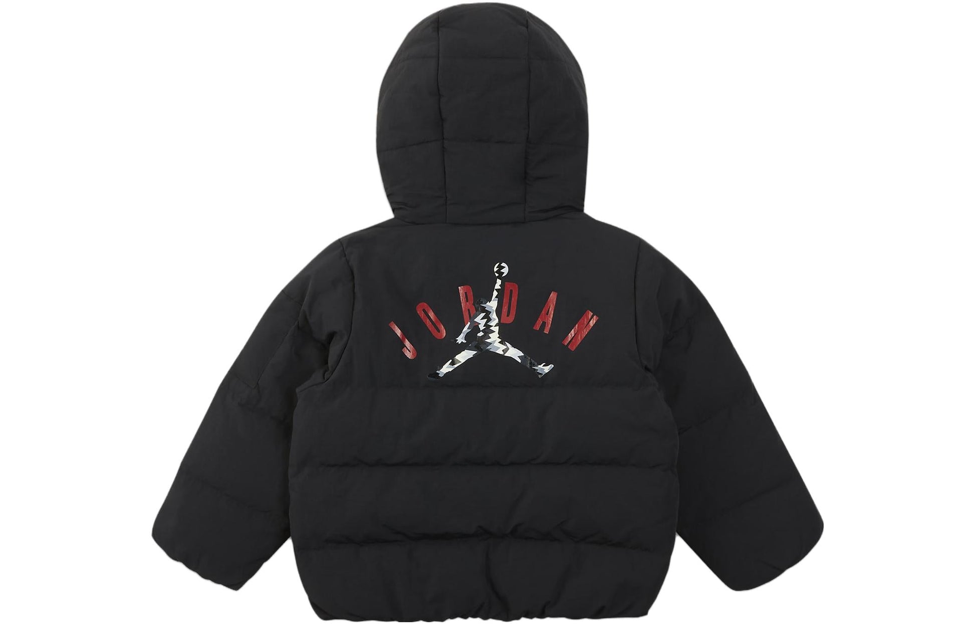 (PS) Air Jordan Air Puffer Jacket 'Black Red' FV2822-010