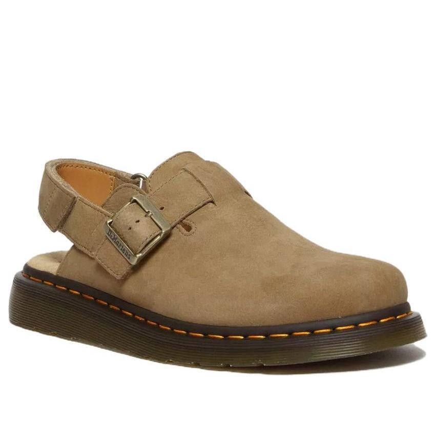 Dr. Martens Jorge II Tumbled Nubuck Leather Slingback Mules 'Tan' 31568439