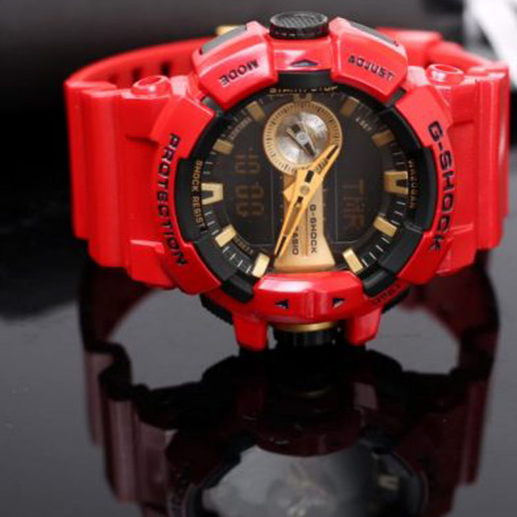 CASIO G-Shock Analog-Digital 'Red' GA-400CX-4A