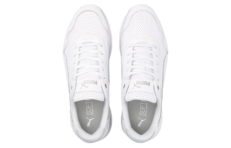 (WMNS) PUMA R78 Voyage Premium Leather 'White Silver' 383838-01