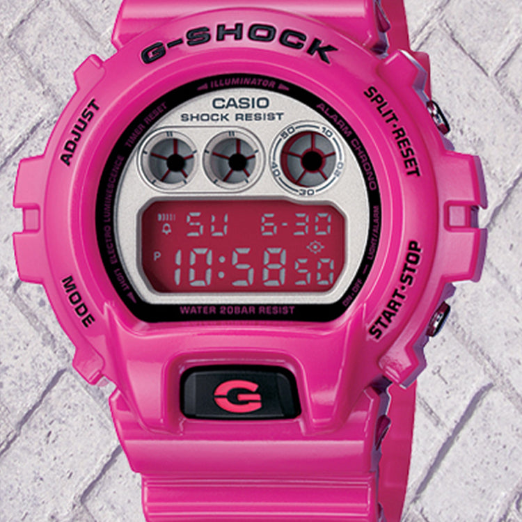 CASIO G-Shock Digital 'Pink' DW-6900CS-4