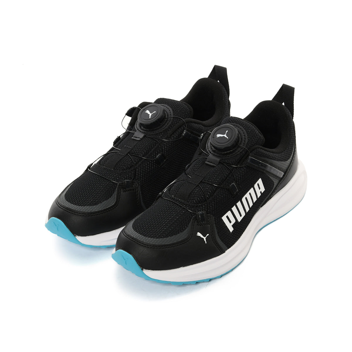 PUMA Twitch Running Shoes 'Black White' 377357-05