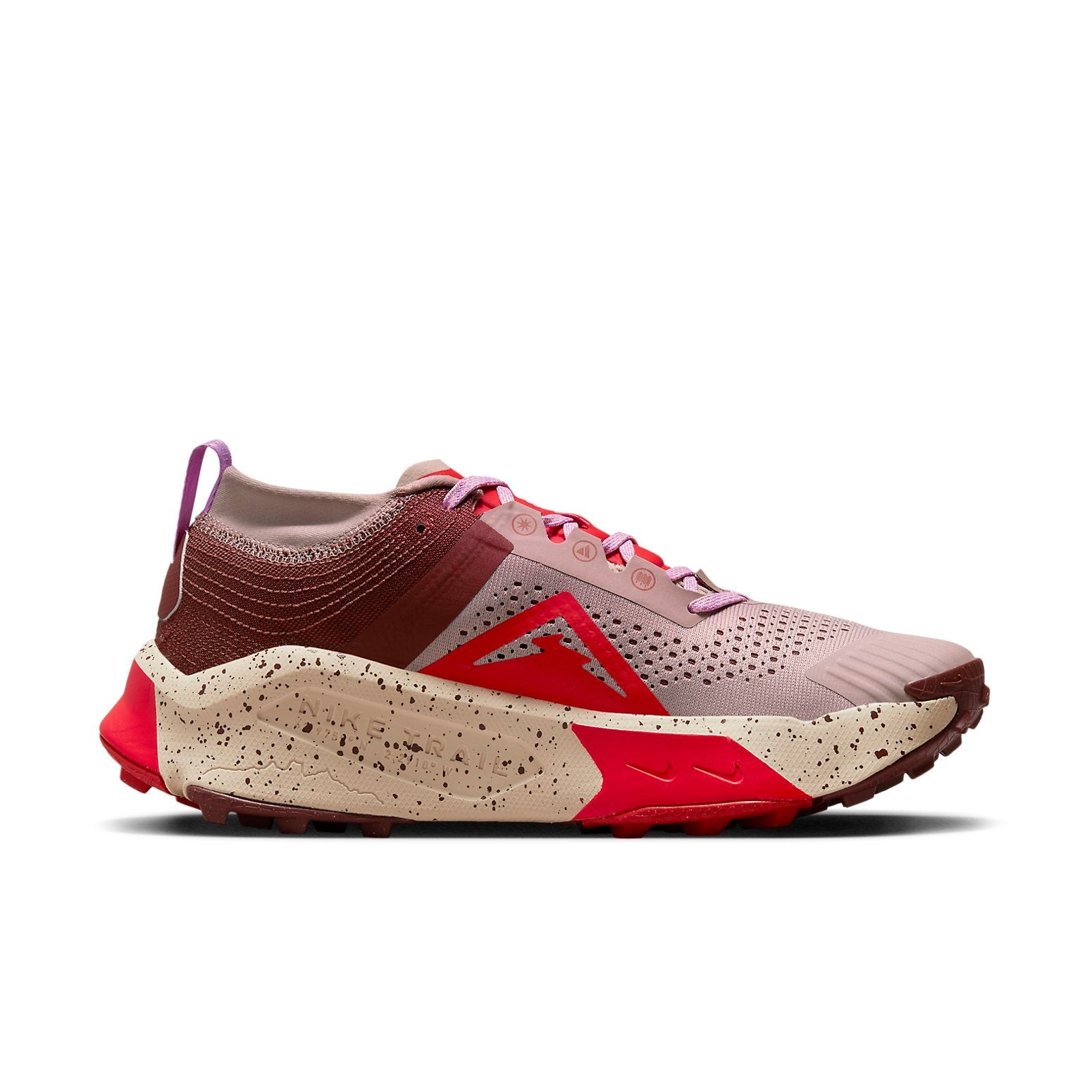 (WMNS) Nike ZoomX Zegama 'Diffused Taupe Picante Red' DH0625-200