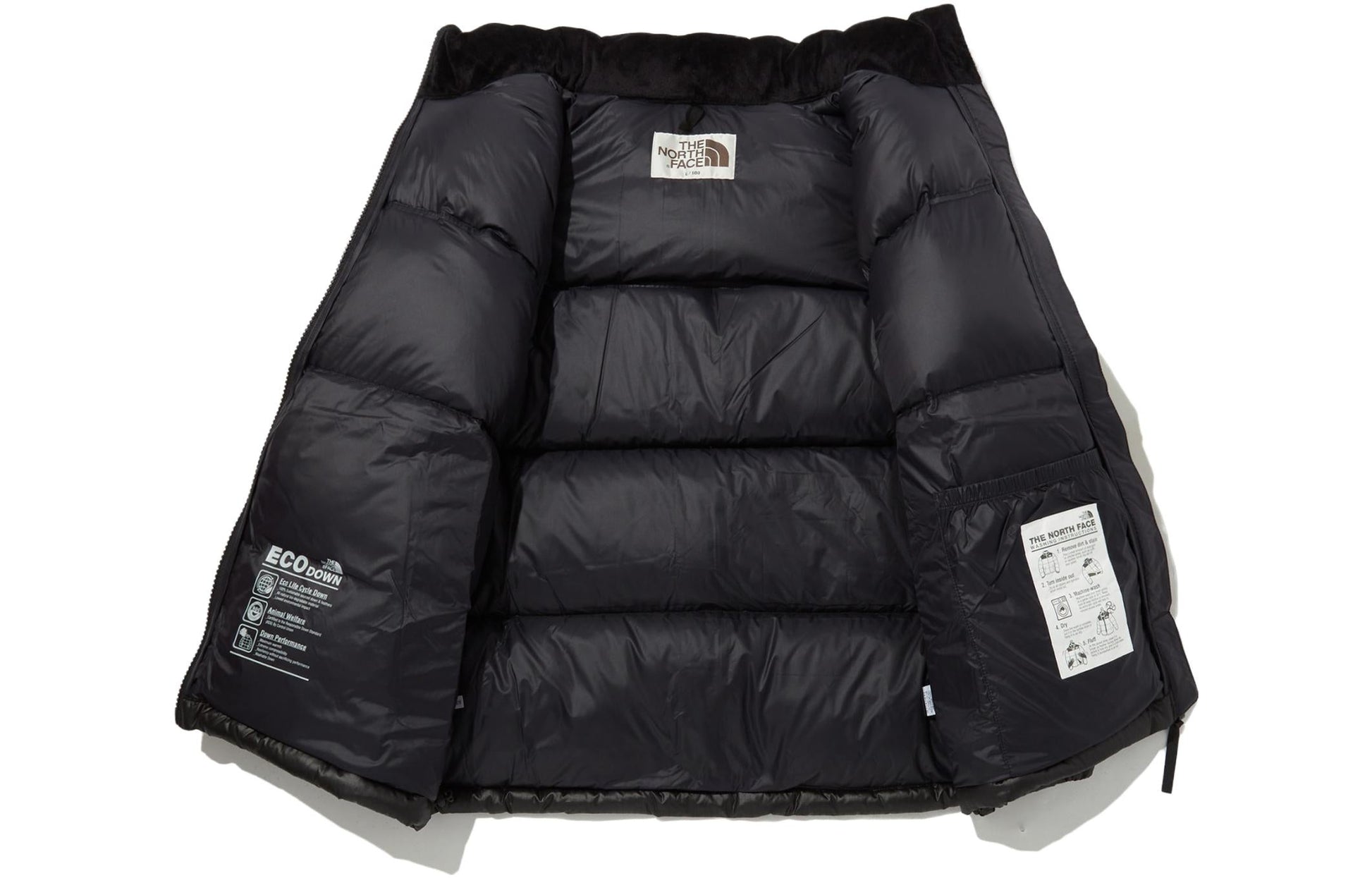 The North Face White Label Novelty Nuptse Down Jacket Asia Sizing 'Black' NJ1DP62J