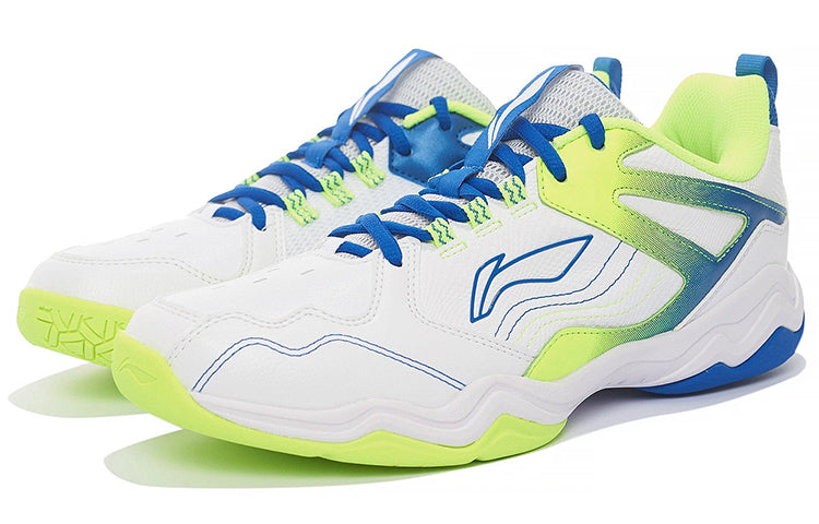 Li-Ning Sound Wave 3 'White Blue Neon Yellow' AYTS036-1