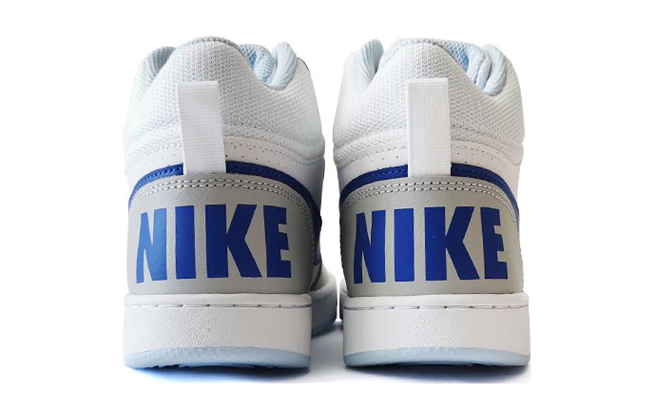 (GS) Nike Court Borough Mid 'White Blue' FB7177-141