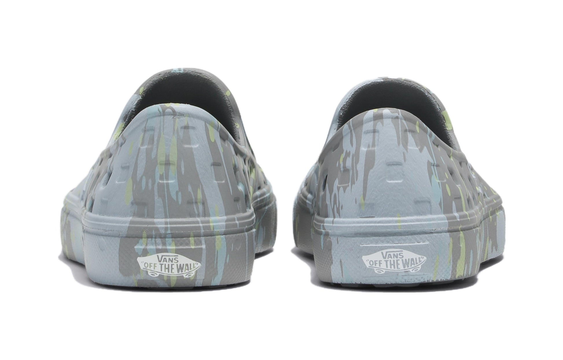 (PS) Vans Paint Splatter Slip-On TRK Shoes 'Grey Blue' VN0A4UVILLL