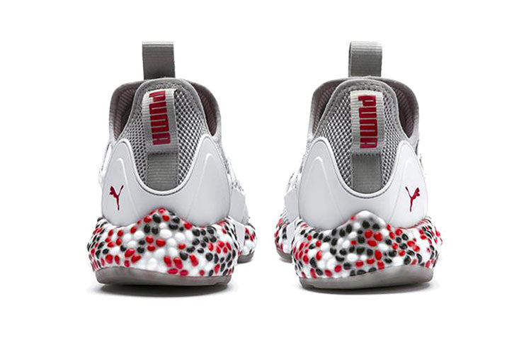 PUMA Hybrid Rocket Runner Low Top Grey/White/Red 191592-16