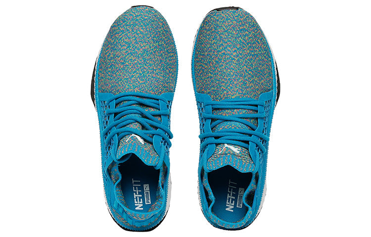 PUMA Tsugi Netfit Evoknit Low Running Shoes Blue/White 365108-02