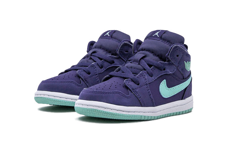 (TD) Air Jordan 1 Mid 'Ink Emerald Rise' 644507-501