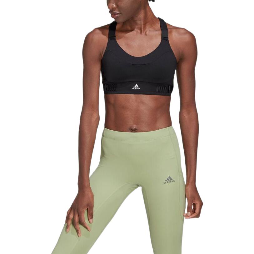 (WMNS) adidas FastImpact Luxe Run High-Support Bra Asia Sizing 'Black' HA0071