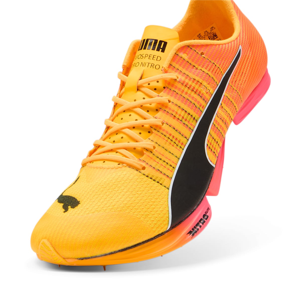 (WMNS) PUMA evoSPEED Fortepro NITRO Elite Shoes 'Orange Black' 311834-01