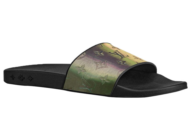 LOUIS VUITTON Waterfront Mules 'Colorful Monogram' 1A5I5K