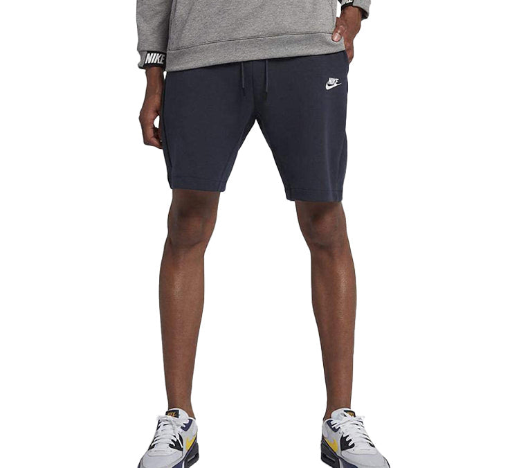 Nike Sportswear Tech Fleece Drawstring Sports Shorts Navy Blue 928513-451
