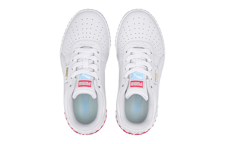 (PS) PUMA Cali Casual Board Shoes White/Pink 373156-03