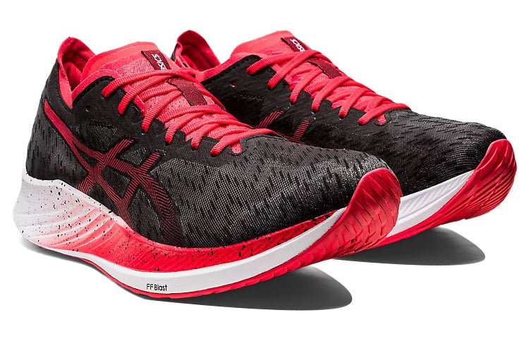ASICS Magic Speed Running Shoes 'Black Electric Red' 1011B432-001