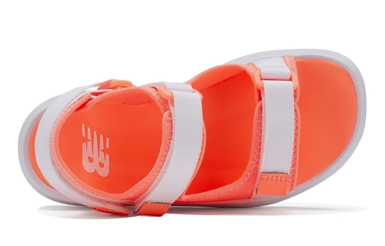 (GS) New Balance 750 Series Velcro Open Toe Flat Heel Sports Pink Sandals YH750WP