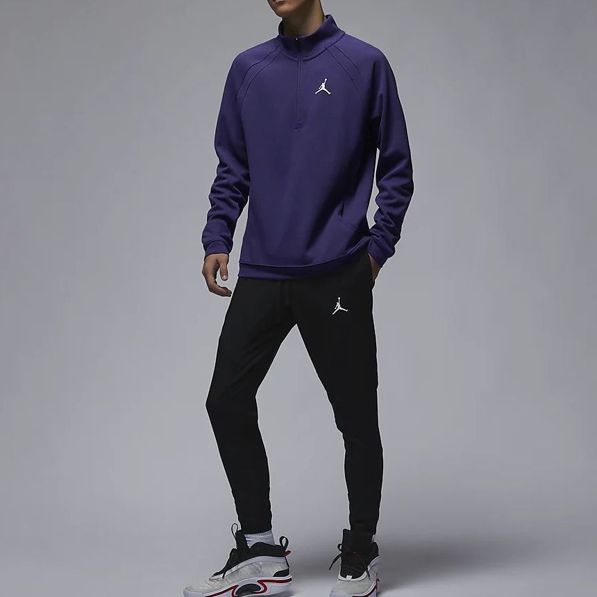 Air Jordan Logo Sweatshirt 'Purple' FB7564-502