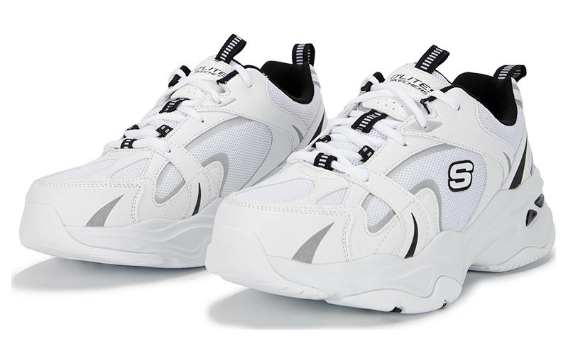 (WMNS) Skechers D'LITES 4.0 'White' 896190-WBK