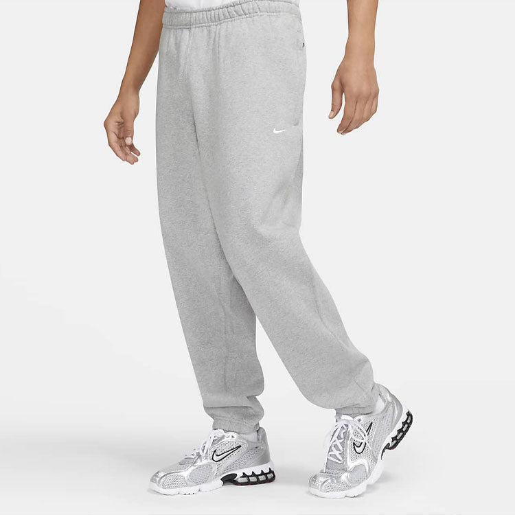 Nike Logo Embroidered Sweatpants 'Grey' CW5460-063