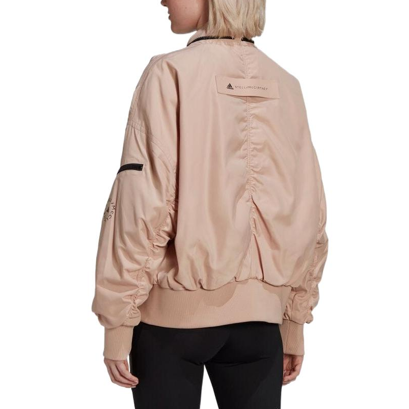 (WMNS) adidas by Stella McCartney Woven Bomber Jacket Asia Sizing 'Brown' HA6024