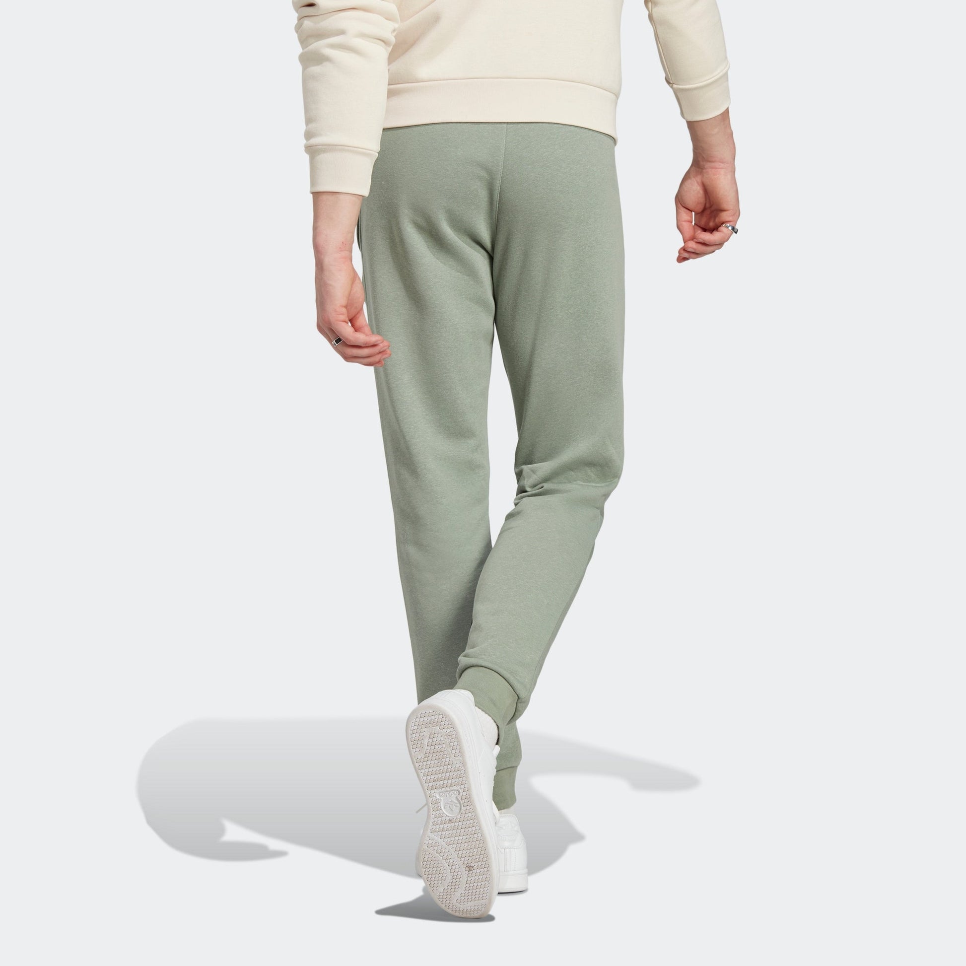 adidas Originals Essentials+ Made with Hemp Sweat Pants 'Silver Green' HR2968