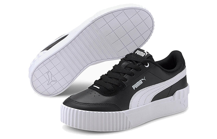 (WMNS) PUMA Carina Lift 'Black White' 373031-06